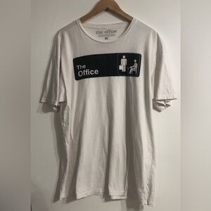 The office T-shirt The Office graphic 100% cotton short sleeves white.XL
